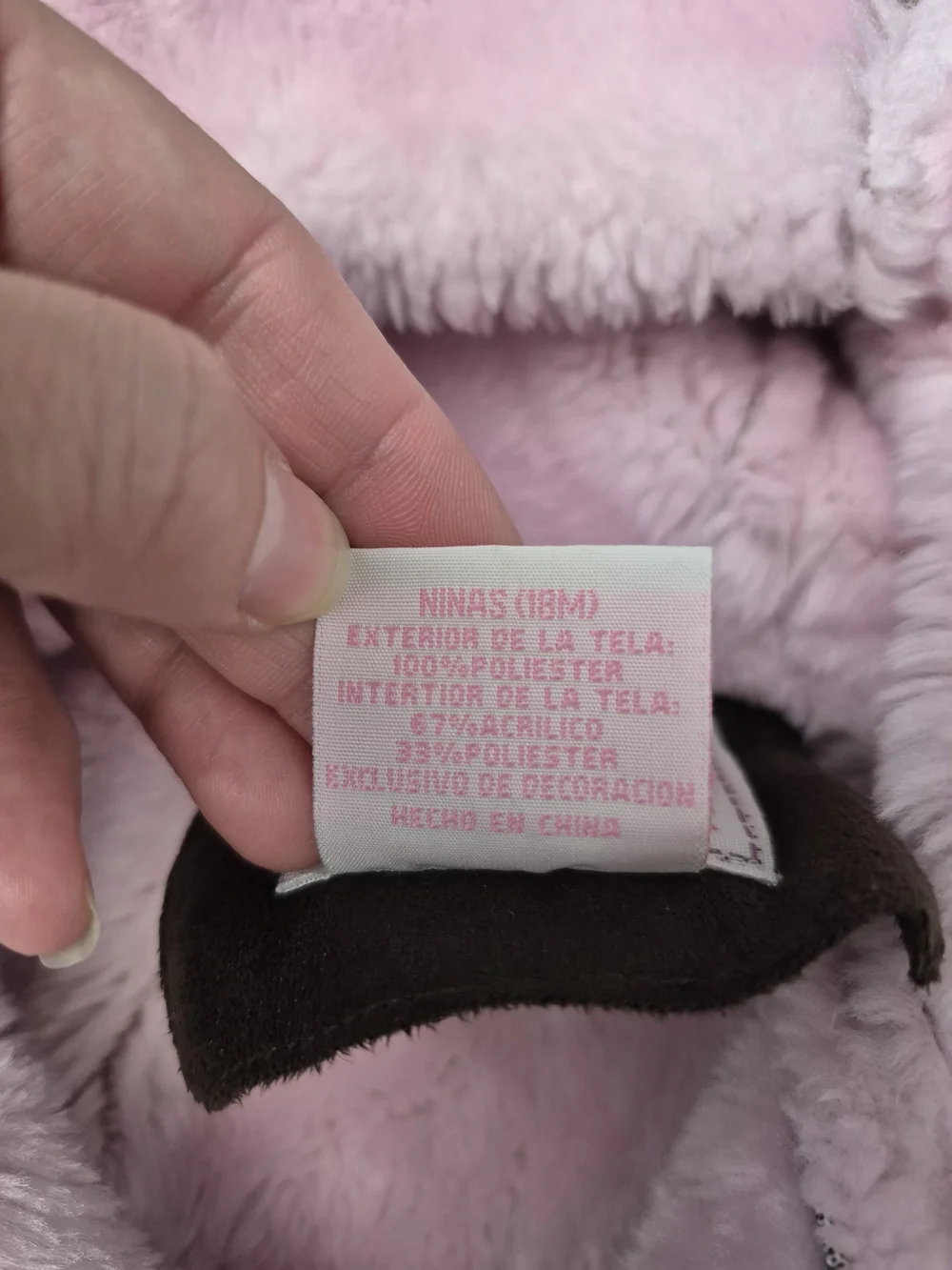 Vintage 90s OshKosh B’gosh Baby Girl Faux Shearling Floral Embroidered Coat 18M